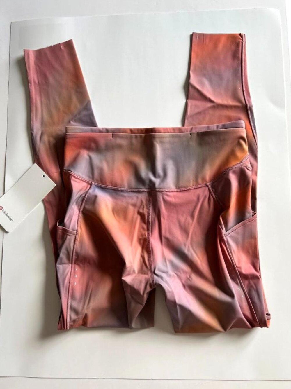 Lululemon Fast and Free High-Rise Tight 28" 5 Pocket Chroma Drift Multi 10 - Picture 10 of 12